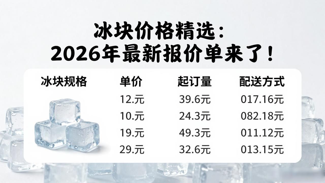 常州冰块售价_常州冰块价格精选_良臣制冰厂价格分析